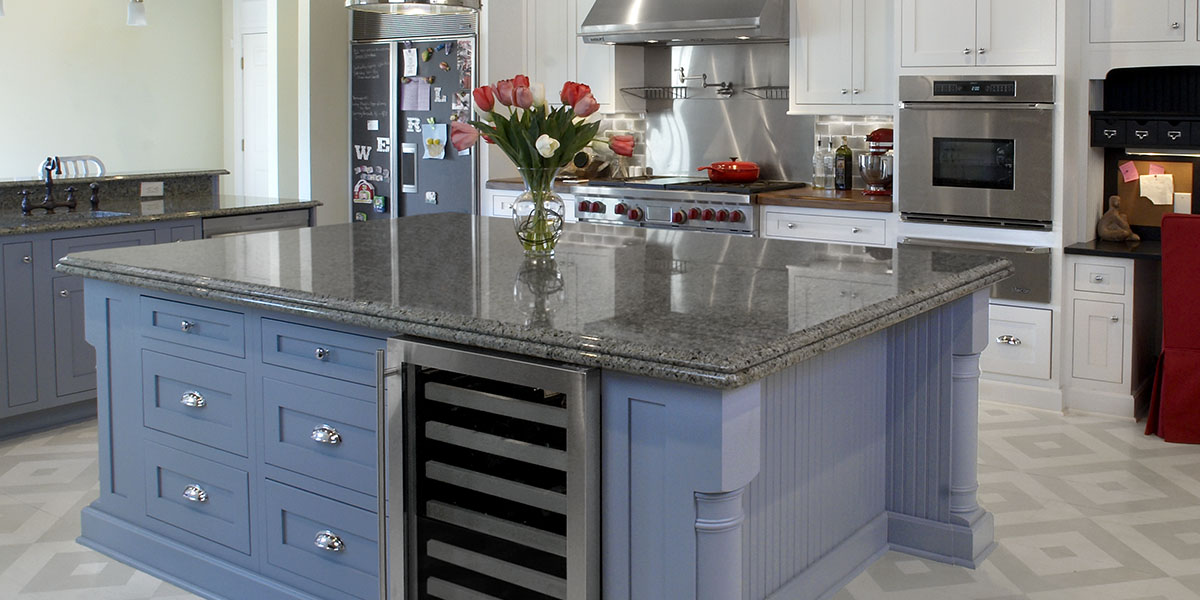 Blue/white Kitchen